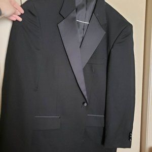 versini tuxedo black suit